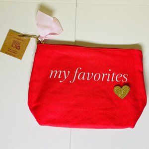 Clarins Heart Make Up Bags & Travel Size Skin Cares